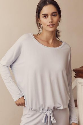 Eberjey Long-Sleeve Slouchy PJ Set