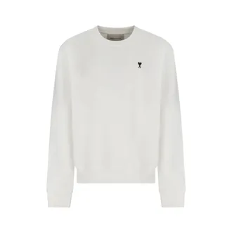 Ami Sweatshirts, male, White, Size: XL ADC Molleton Sweatshirt