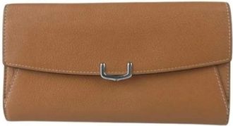 Cartier Pre-owned C de Cartier Long wallet (bi-fold) - - Pre-owned - Donna - Marrone - ONE SIZE