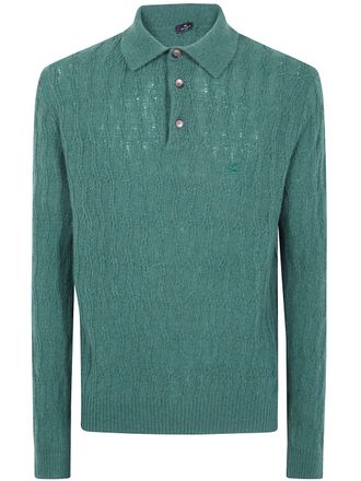 Etro Polo Shirt Long Sleeves Mrkf0028au12pv0456 V0456