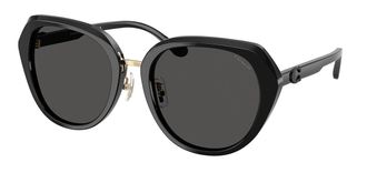 Coach HC8436 CBY93 500287 Womens Sunglasses Black Size 55