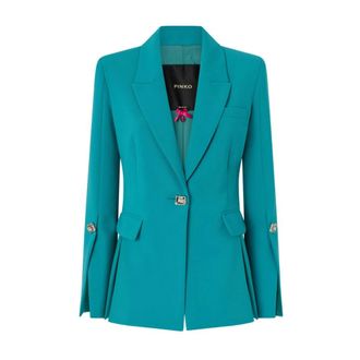 Pinko Blazers, female, Green, Size: M Blazers
