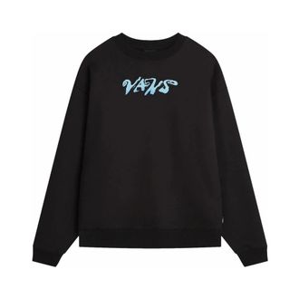 Vans Zwarte Crew Neck Sweatshirt - Dames - Sweatshirts - Zwart - S - Hoodies & sweatvesten