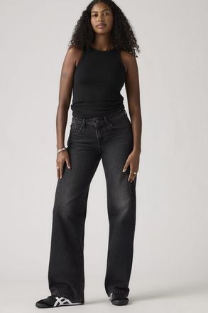 Levi's Vaqueros Loose bajos - Mujer - 24X30 - Negro / Tech Storm