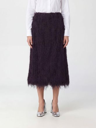 Dries Van Noten Fringed Midi Skirt