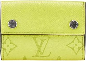 Louis Vuitton Pre-owned Wallets, female, Yellow, Size: ONE SIZE Pre-owned Canvas wallets