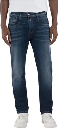Replay Slim Fit Denim Jeans - Heren - Slim Fit Jeans - Blauw - W40 L32 - Denim - Jeans