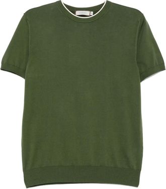Canali T-shirt in cotone - Verde