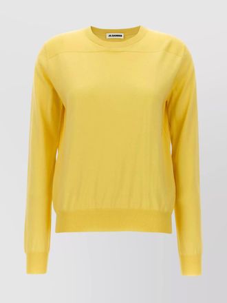 Jil Sander crew neck knit sweater