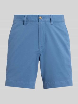 Polo Ralph Lauren Straight Fit Chinoshorts aus Baumwoll-Mix in Rauchblau, Gr&ouml;&szlig;e 30