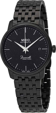 Mido Baroncelli Heritage Automatic Black Dial 39 mm Watch MIDO-M0274073305000