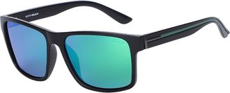 North Beach Vark Polarized 70783 Mens Sunglasses Black Size 57