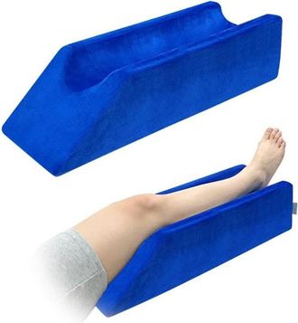 OEM Almohada De Cu&ntilde;a De Elevaci&oacute;n De Piernas, Almohada De Descanso De Pierna Para Dormir Despu&eacute;s De La Cirug&iacute;a, Soporte De Rodilla, Espuma Para Cama, Cu&ntilde;a