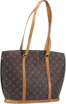 Louis Vuitton Pre-owned Monogram Canvas Tote Bag - Dames - Vintage Shopper - Bruin - ONE Size - Vintage