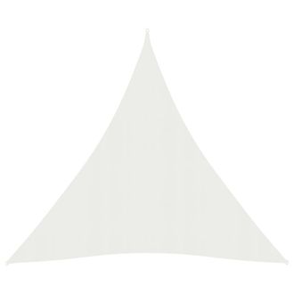 vidaXL Vela De Sombra/parasol 160 G/m&sup2; Hdpe 4 X 5 X 5 M Blanco 020009031