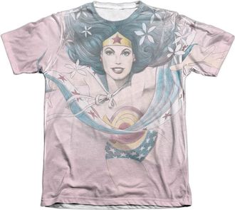 Gildan Justice League of America Sketched Adult Poly/Cotton Short Sleeve Tee / T-Shirt