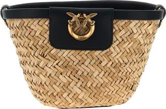 Pinko Borsa a secchiello Love Summer - Toni neutri