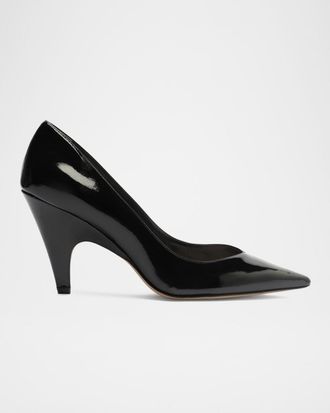 Alexandre Birman Frenchie Patent Leather Pumps