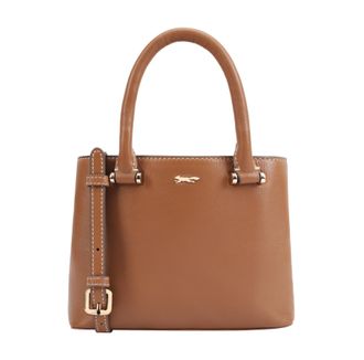 Paul Costelloe Womens Pinka Brown Leather Multi Way Bag - One Size