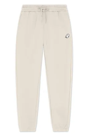 Dalix Ghost Midweight Fleece Regular Fit Track Pants in Ecru at Nordstrom, Size Xx-Large