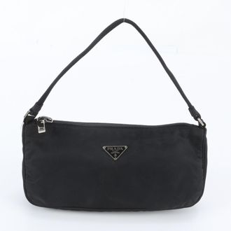 Prada Black Handbag Pouch Tote Bag (Pre-Owned)