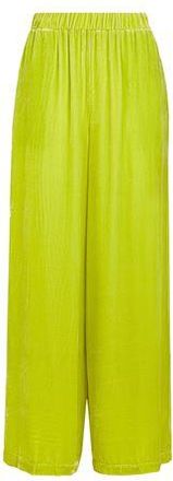 8 by YOOX SILK BLEND VELVET WIDE-LEG PANTS