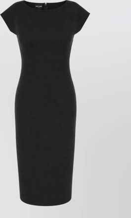 Giorgio Armani virgin wool midi dress