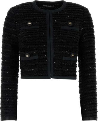 Dolce & Gabbana Mujer, Chaquetas, Negro, Talla: XS