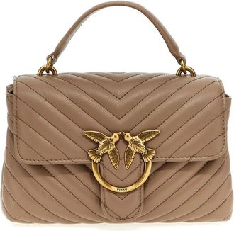 Pinko Pinko, Dames, Tassen, Beige, Maat: ONE Size