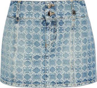 Amiri Minigonna denim - Blu