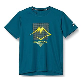 Asics Fujitrail Logo SS Top Ink Teal 2011C624-407