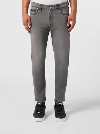 Philipp Plein Jeans Men color Grey