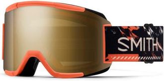 Smith Squad 203mm ChromaPop Snow Goggles in Cinder Chop Up/chromapop Black at Nordstrom