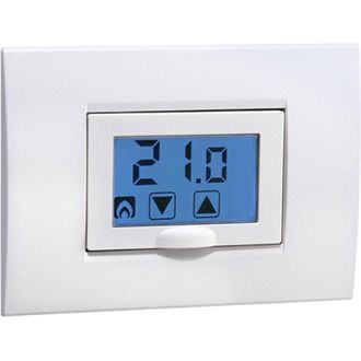 Aton Termostato Empotrable Krono Touch Blanco