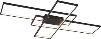 Lindby Led Tetson in Nero da Metallo - Lindby