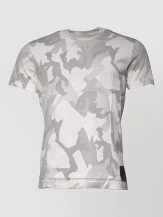 Dolce & Gabbana cotton camouflage-print crew-neck t-shirt