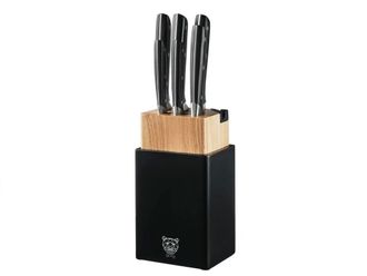 Bj&ouml;rn Borg Bloque de cuchillos de cocina ERLING PORVOO - 8 Piezas