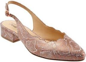Trotters Joselyn Slingback in Rgold Met at Nordstrom Rack, Size 7.5