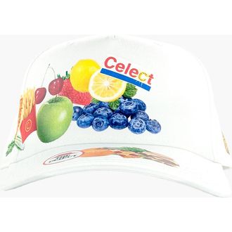 The Celect Faux Food Mid Profile Cap in White at Nordstrom