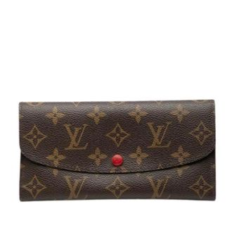 Louis Vuitton Pre-owned Wallets, female, Brown, Size: ONE SIZE Pre-owned Emilie Wallet