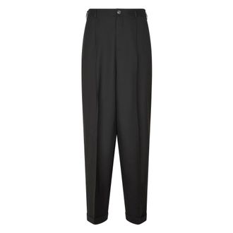 Marni Straight Trousers, male, Black, Size: M Straight Trousers
