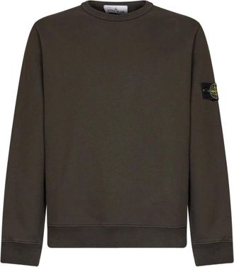 Stone Island Felpa girocollo con logo - - Sweatshirts & Hoodies - Uomo - Grigio - 2XL