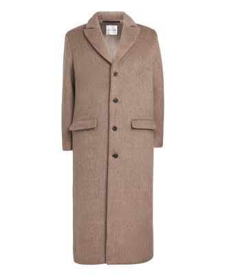 Sams&oslash;e & Sams&oslash;e Wool-Blend Overcoat Size M