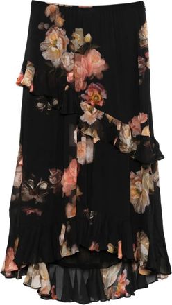 Zimmermann Gonna Midi Asimmetrica Hypnotic-Donna