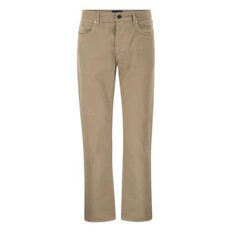 Stone Island Jeans, Heren, Beige, W33, Denim, Light Bull Denim-TC Jeans
