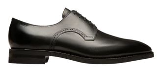 Bally Scrivani 6193768 Mens Black Calf Shiny Leather Derby Shoes