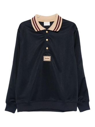 Drôle de Monsieur Le Polo Drôle Long Sleeves Polo Shirt