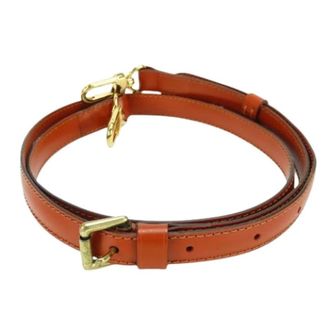 Louis Vuitton Pre-owned Accessories, female, Brown, Size: ONE SIZE Pre-owned Leather Belt