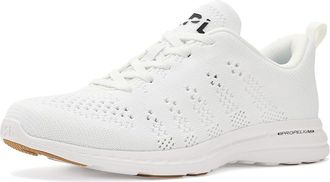 Athletic Propulsion Labs TechLoom Pro Womens Shoes White/Black/Gum 1 : 10.5 B - Medium, Textile