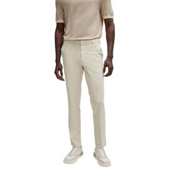 HUGO BOSS Kaito1 casual chinos voor heren (Wit)